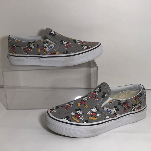 mickey mouse slip ons